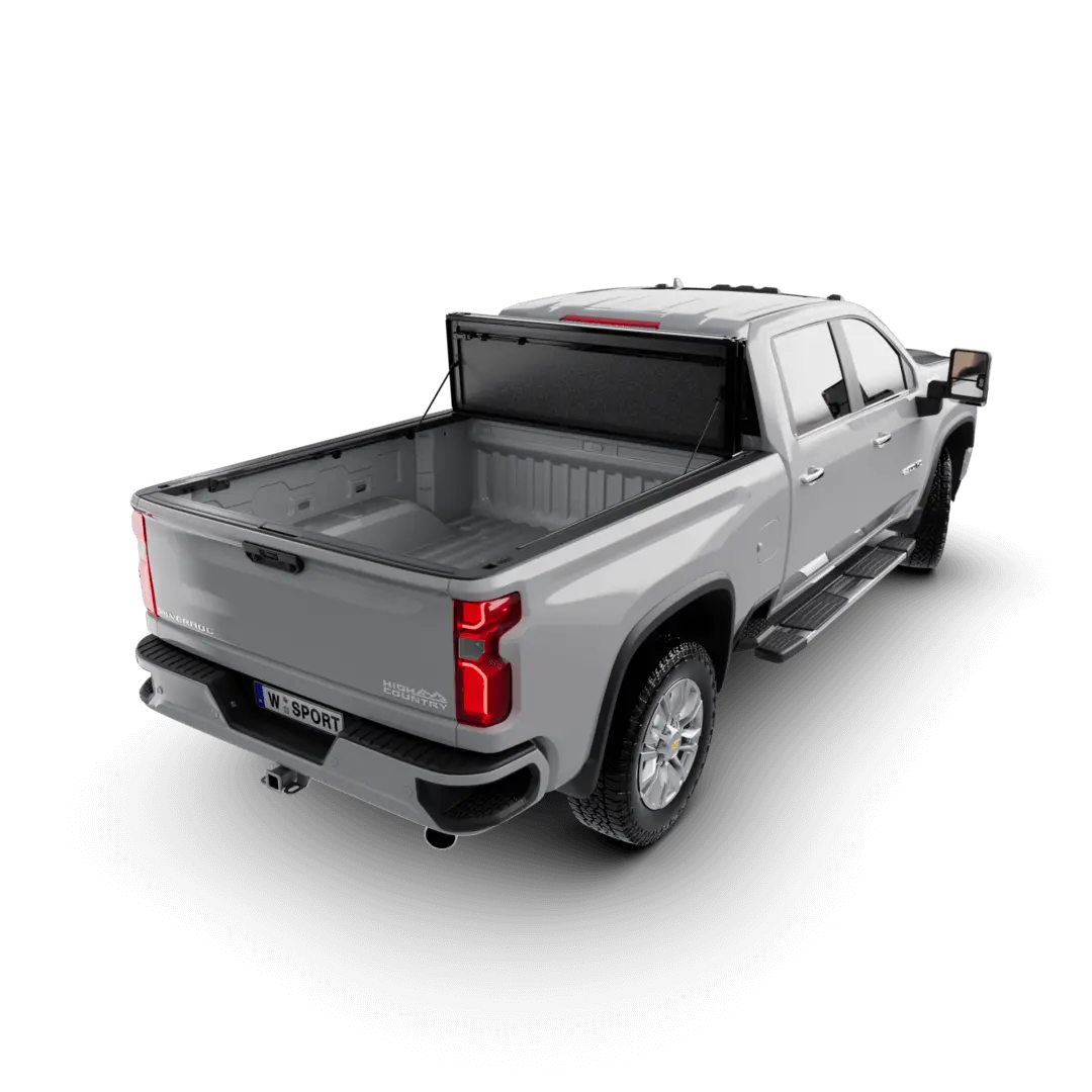 Worksport Al4 Hard Aluminum Full Bed Access Tonneau Cover For 07–19 Chevrolet Silverado & Gmc Sierra 1500/Hd | 6'6" Standard Bed W/O Cargo Management System 1