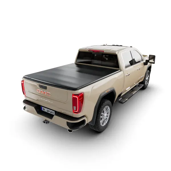 Worksport Pro Vinyl Quad Fold Sc4 Pro 8'2" Fits 2020-23 Chevrolet Silverado/Gmc Sierra Hd1500/2500/3500 W/O Utility Track System Long Bed 1