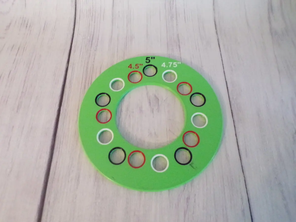 Wheel Lug Pattern Gauge 1