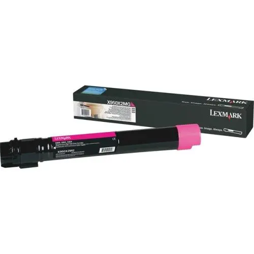 X950x2mg Lexmark X95x  Magenta Cartridge  22K 1
