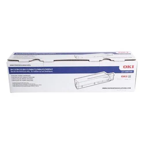 45807105 B4x2/B512/Mb4x2/Mb562 Series Toner 7K 1