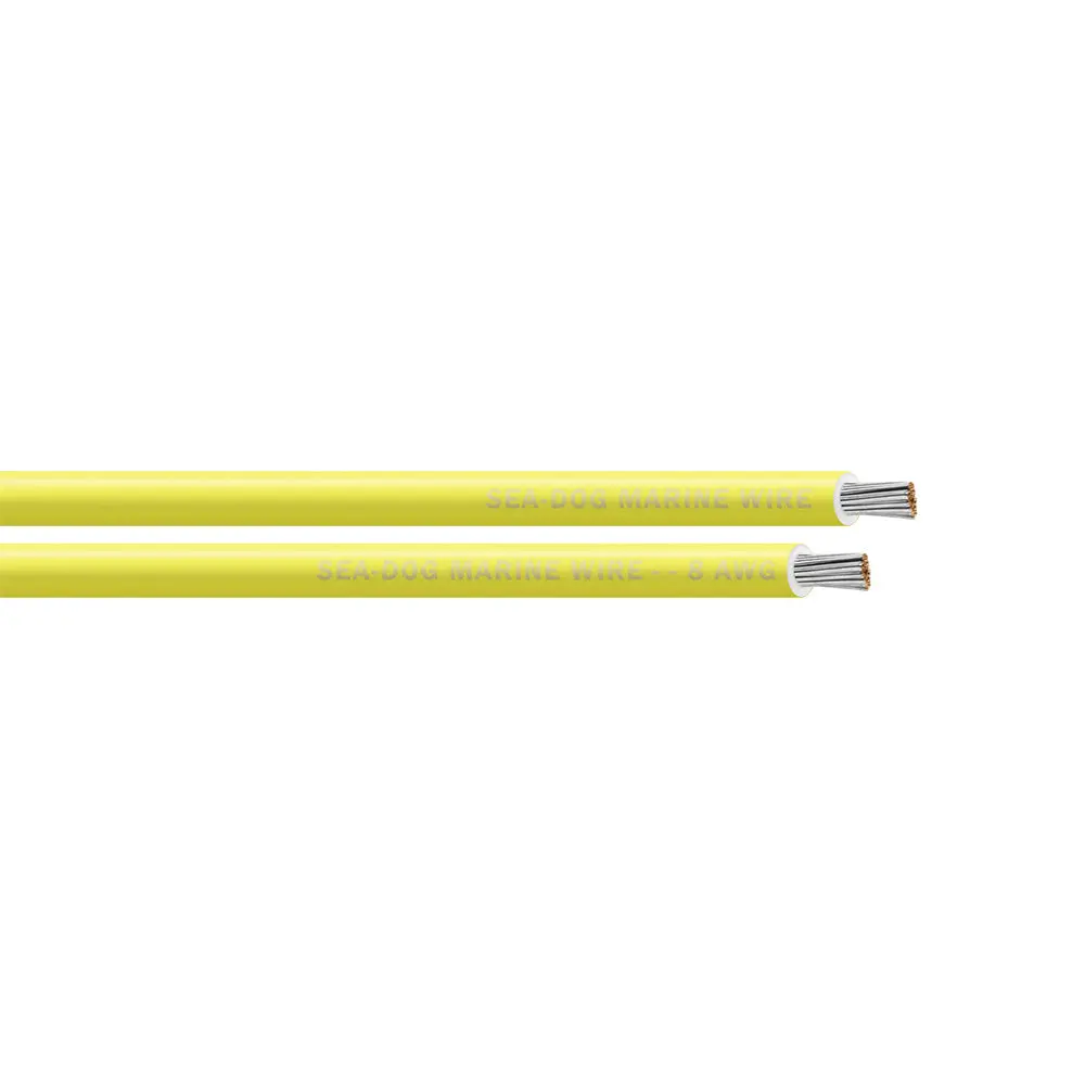 Sea-Dog 8 Awg Yellow Primary Wire - 250' [8008034] 1