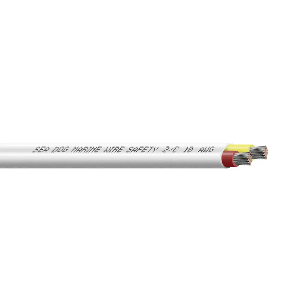 Sea-Dog 10/2 Awg Flat Duplex Safety Wire - Red/Yellow - 100' [8010222] 1