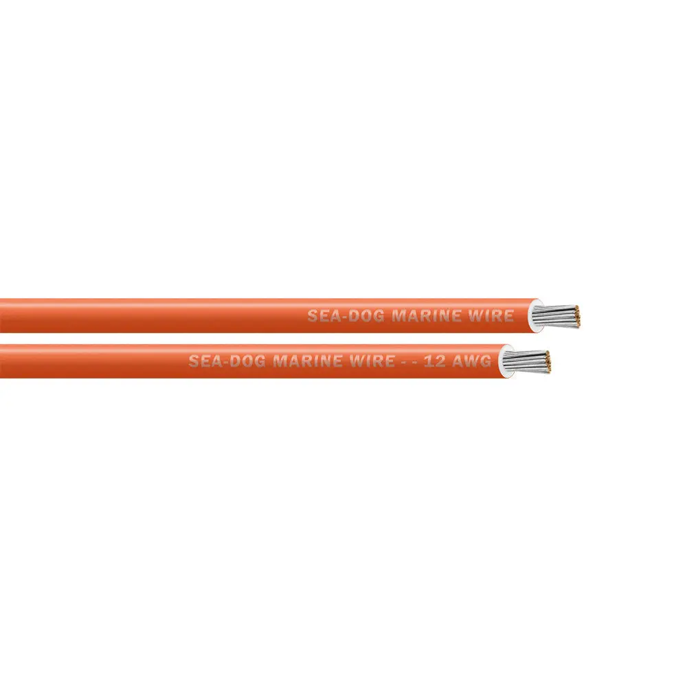 Sea-Dog 12 Awg Orange Primary Wire - 1000' [8012089] 1