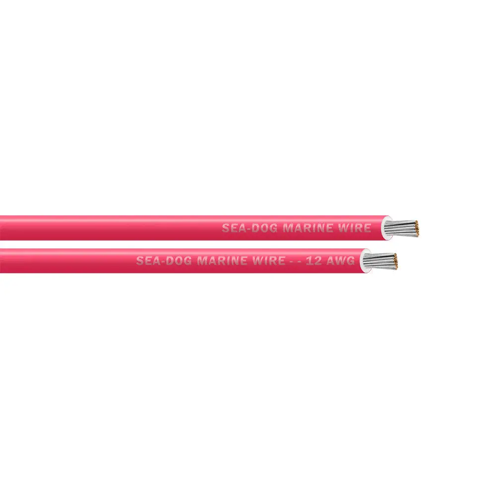 Sea-Dog 12 Awg Pink Primary Wire - 100' [8012092] 1