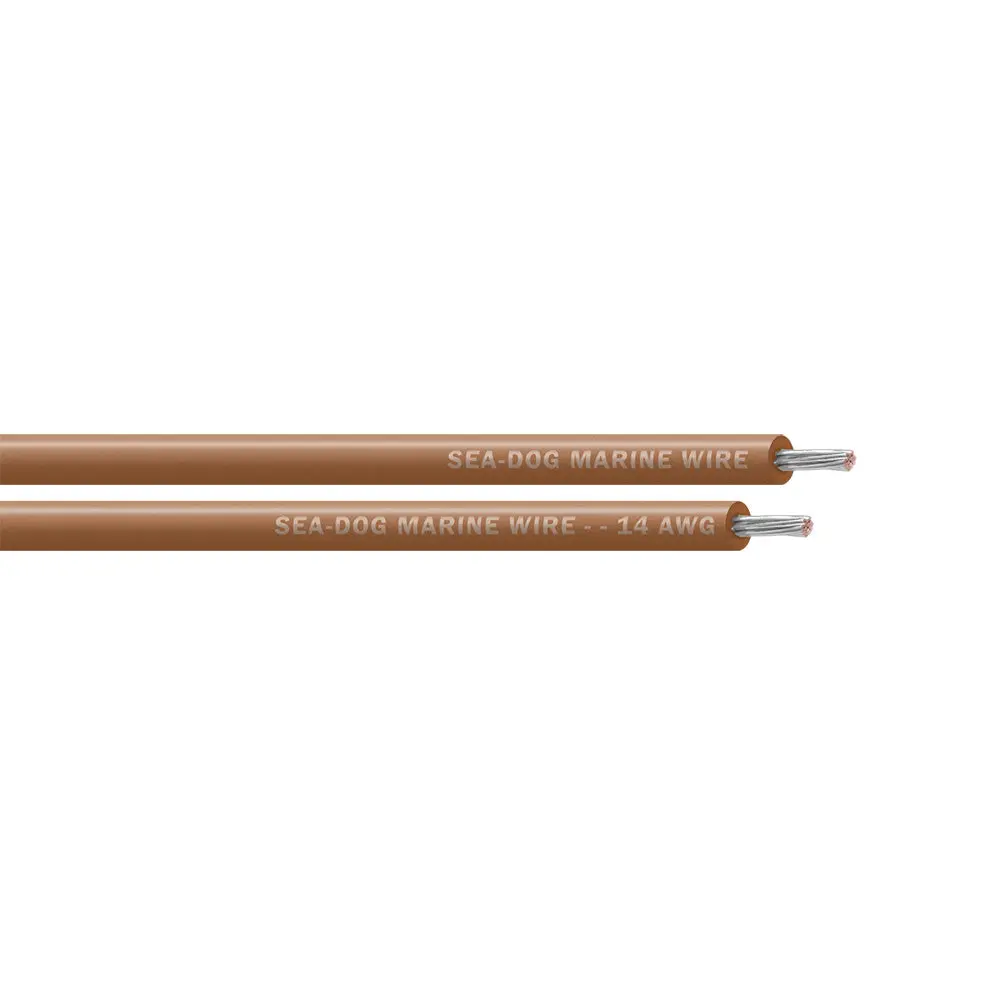 Sea-Dog 14 Awg Tan Primary Wire - 250' [8014123] 1