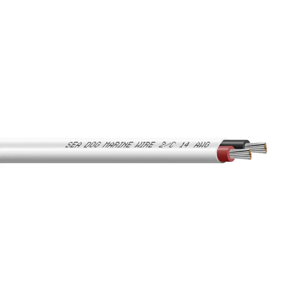 Sea-Dog 14/2 Awg Flat Duplex Wire - Red/Black - 500' [8014207] 1
