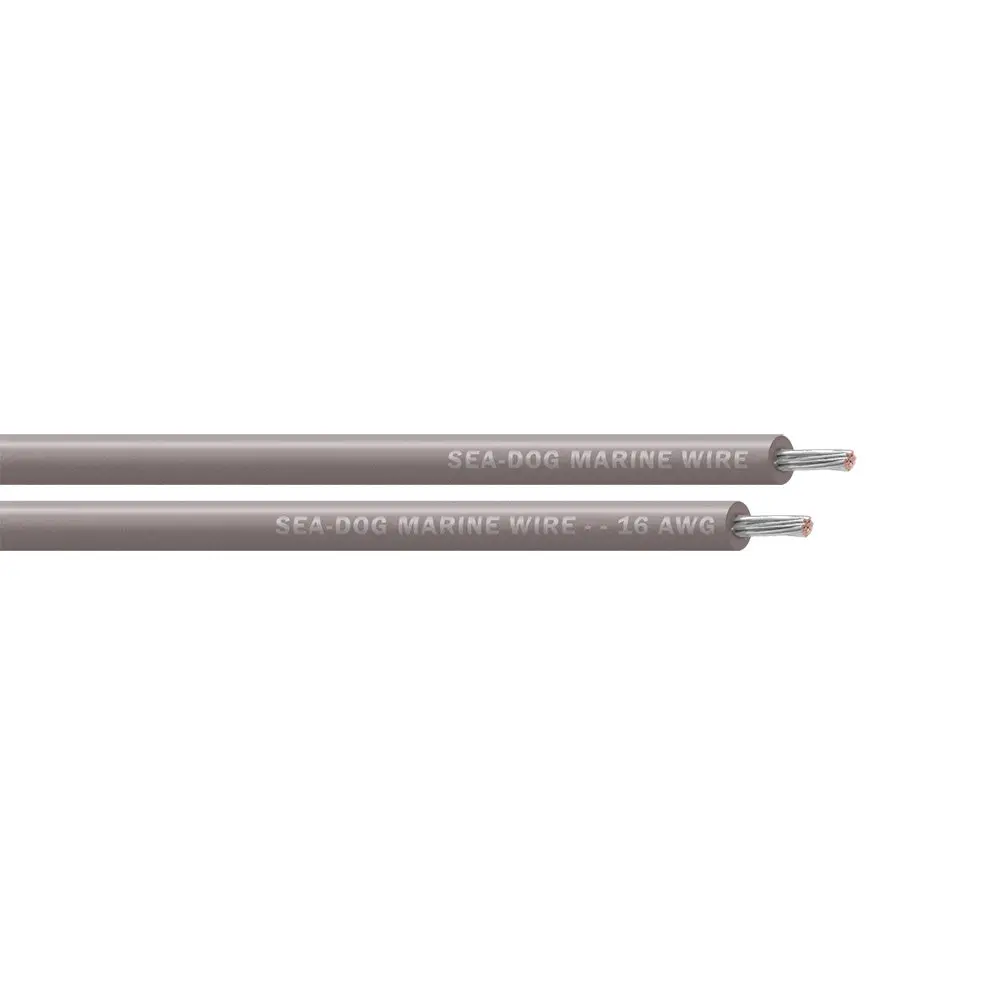 Sea-Dog 16 Awg Grey Primary Wire - 25' [8016110] 1