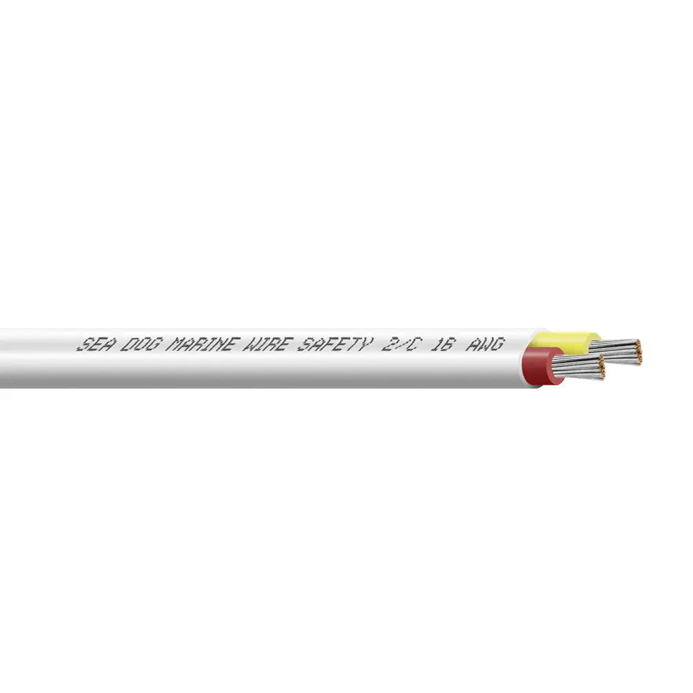 Sea-Dog 16/2 Awg Flat Duplex Safety Wire - Red/Yellow - 250' [8016224] 1