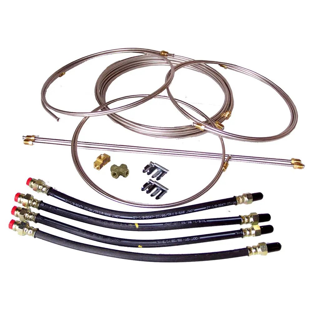 Load Rite Stainless Steel Brake Line Kit F/Tandem Trailer [6017.10S] 1