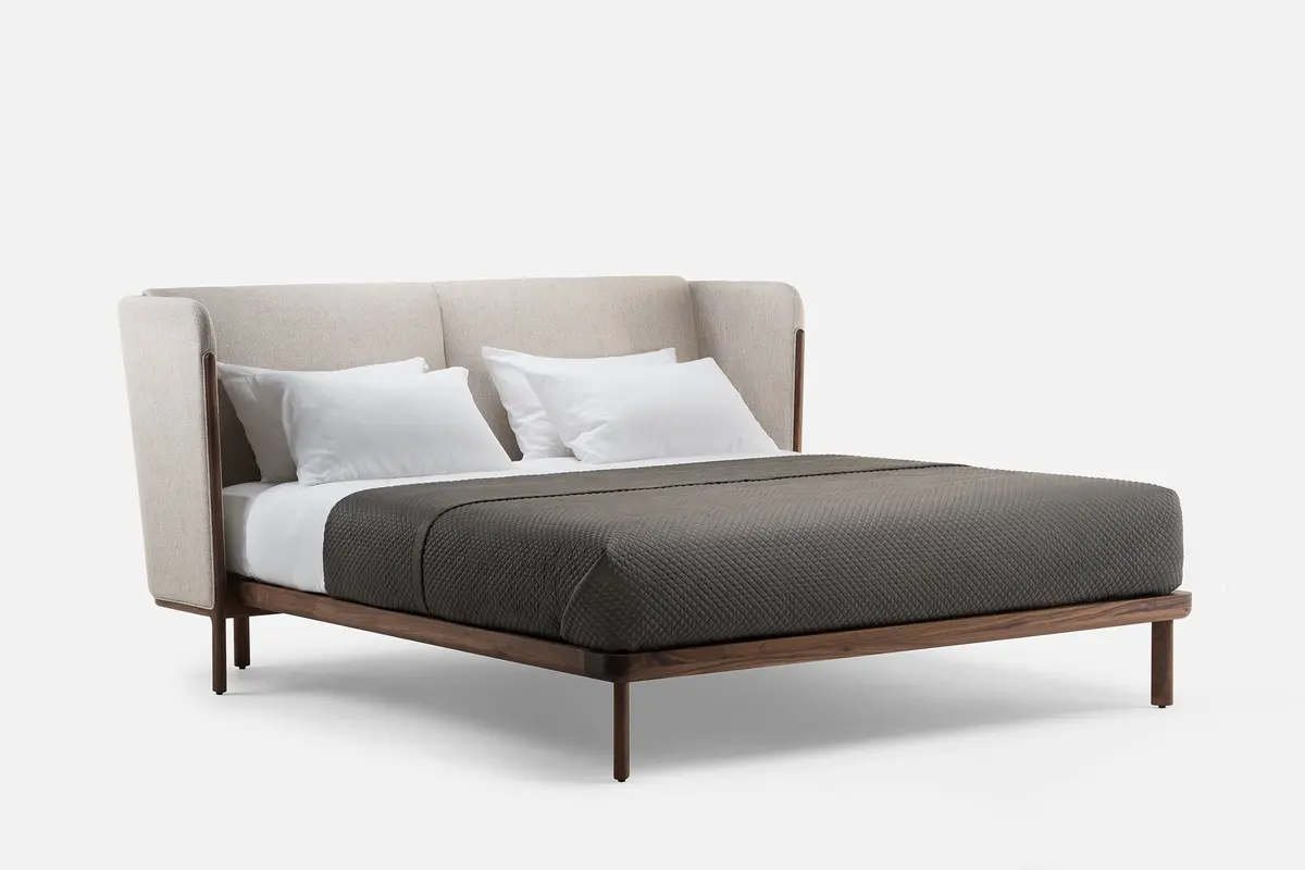 Dubois Bed, Low Headboard, No Bedsides 1