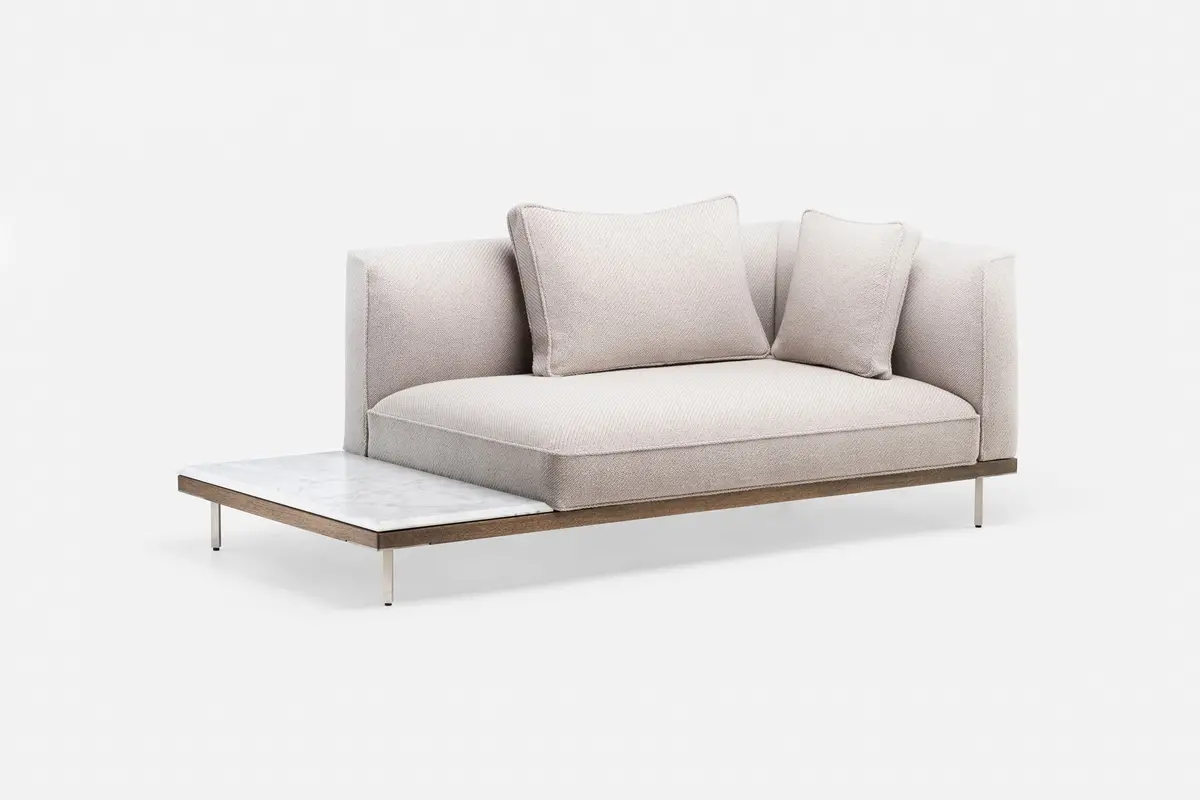 Belle Reeve Sofa - Daybed + Side Table 1