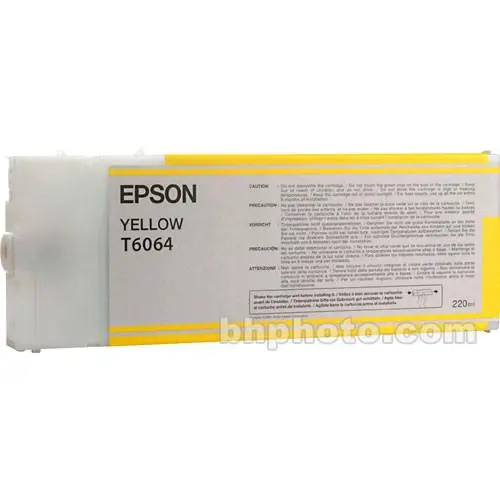 T606400 Epson Ultrachrome Yellow K3 Stylus Pro 4800 & 4880 2 1