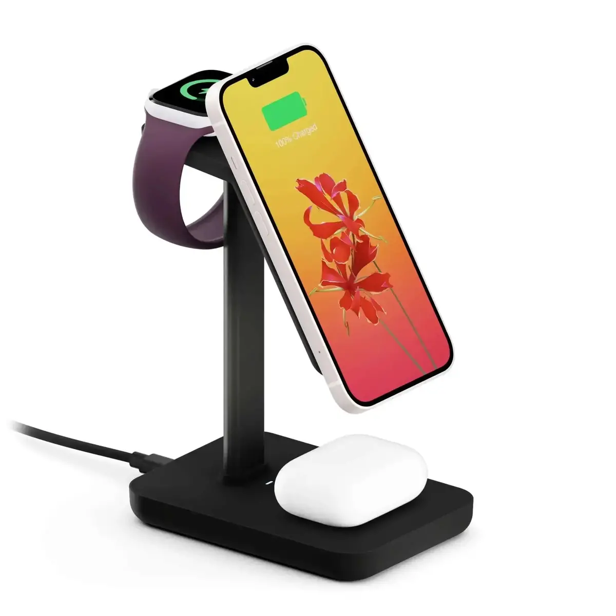 Twelve South - Hirise 3 Wireless Charging Stand - Potrójna Ładowarka Magsafe 1