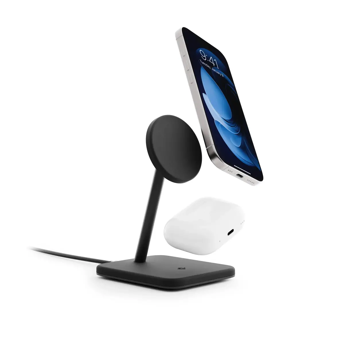 Twelve South - Hirise 2 Deluxe Wireless Charging Stand - Podwójna Ładowarka Magsafe 1