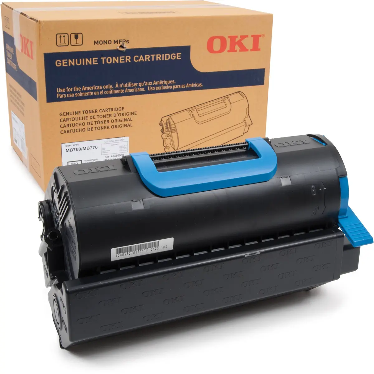 45460508 Mb760/Mb770 Mfp And + Series Toner Cartridge 18K 1