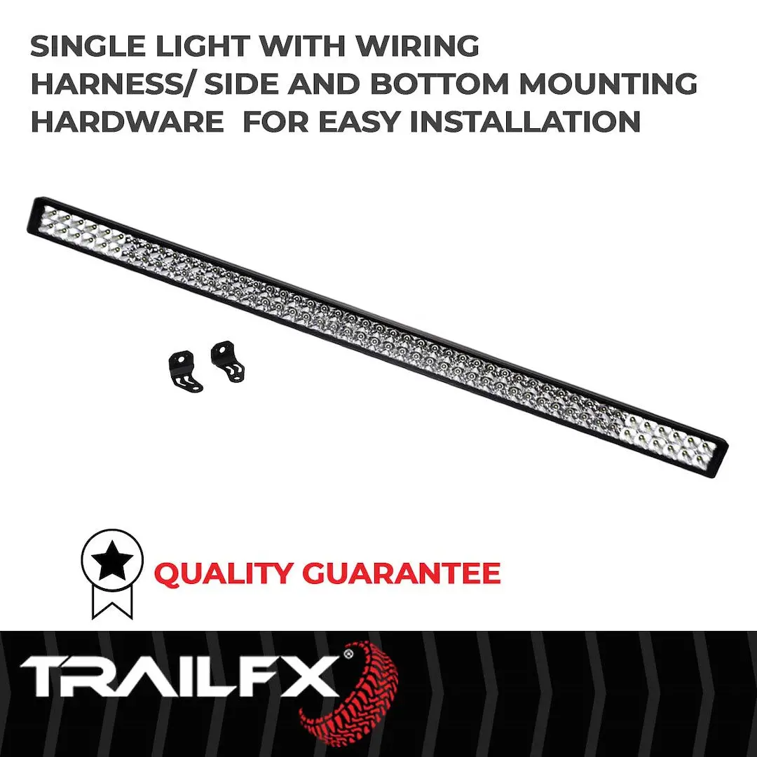 Trailfx 50" Led Light Bar For Off-Road Larger Pickup Trucks, Suvs & Off-Road Vehicles - 288W, Flood & Spot Beam, 25920 Lumens 2