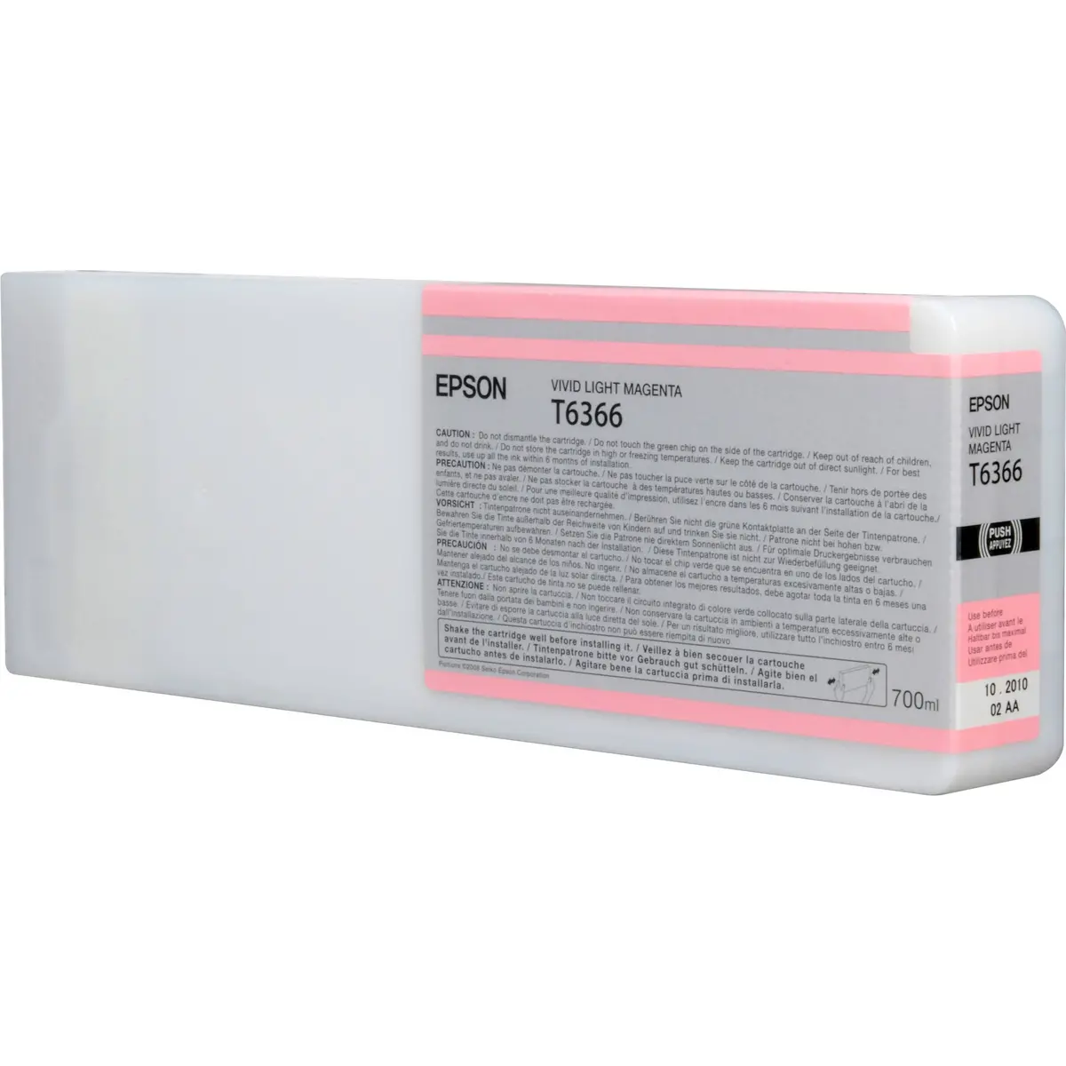 T636600 Epson Ultrachrome Hdr Light Vivid Magenta Ink, 700Ml 1