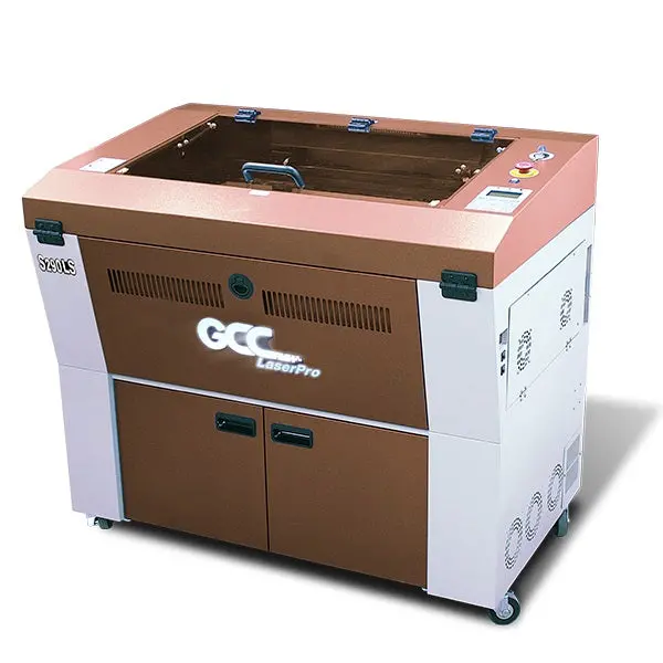 New Gcc Laserpro S290ls-60Jfl 60W Fiber Laser Engraver With Duraguide Motion Design 1