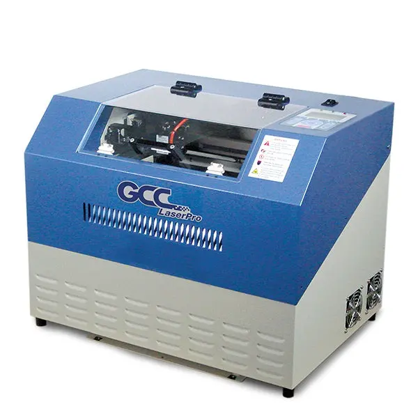 New Gcc Laserpro Venus Ii 12W (Vii-12) Co2 Desktop Laser Engraver With Special Fire Retardant Material 1