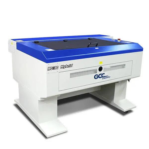 New Gcc Laserpro Mg380hybrid 30-100W Co2 Laser Engraver With Superb Engraving Quality 1