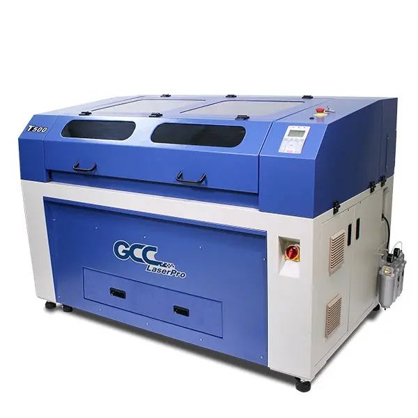 New Gcc Laser Pro T500 60-200W Co2 Laser Cutter Machine With Ac Servo Motor And Unique Motion 1