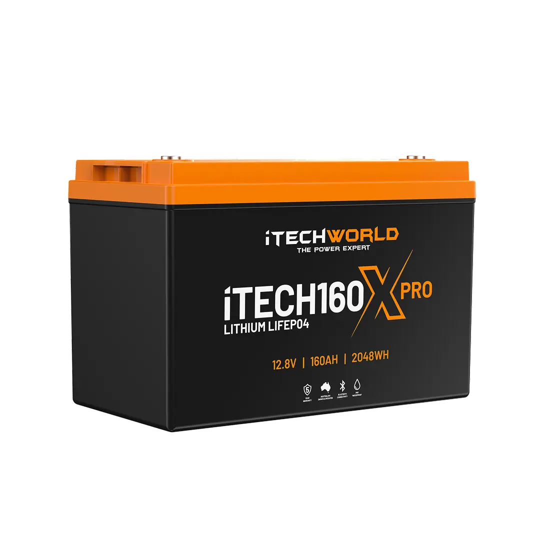Itech160x Pro | Deep Cycle Lithium Battery | With Bluetooth Lifepo4 160Ah 1