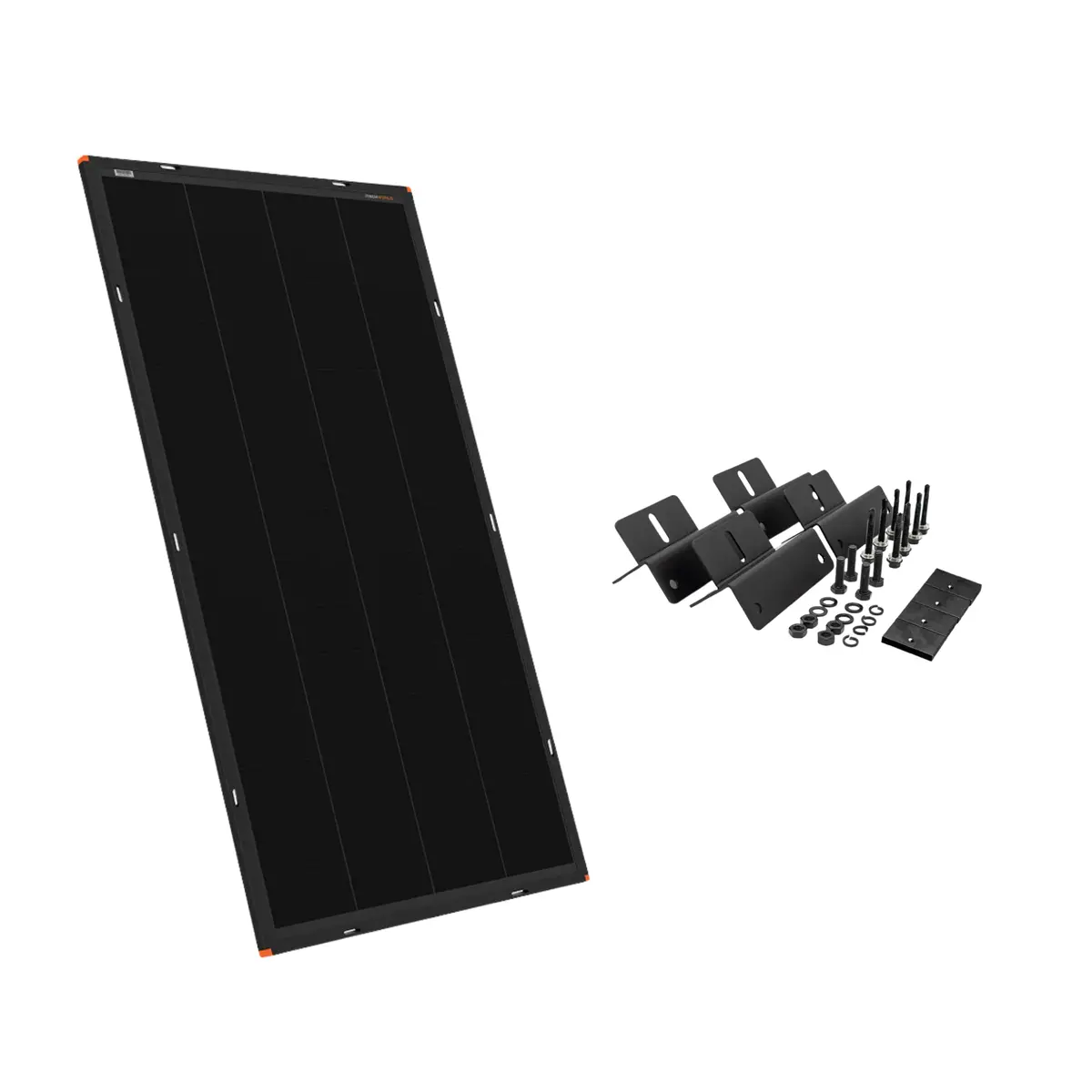Itechworld | 170W 6Mm Hard Frame Solar Panel Bundle | 22V Ocv With Mounting Brackets 1