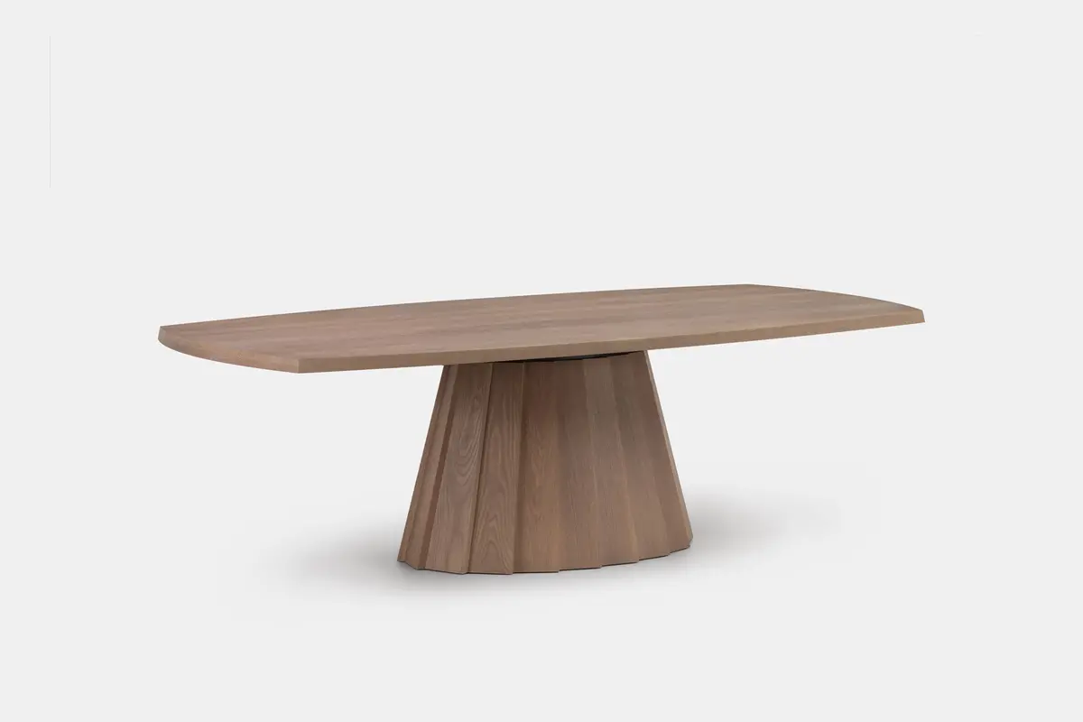 Orion Dining Table - Timber Base 1
