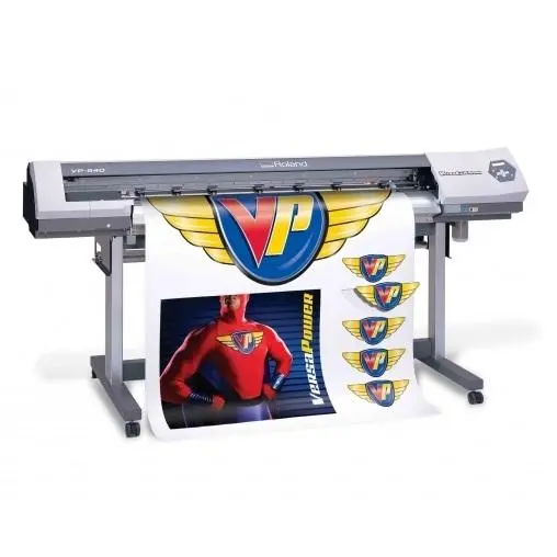 $198/Month - 54" Roland Versacamm Vp-540 Large Format Printer/Cutter New Heads With Max Print Speed 15.5 M2/H 1