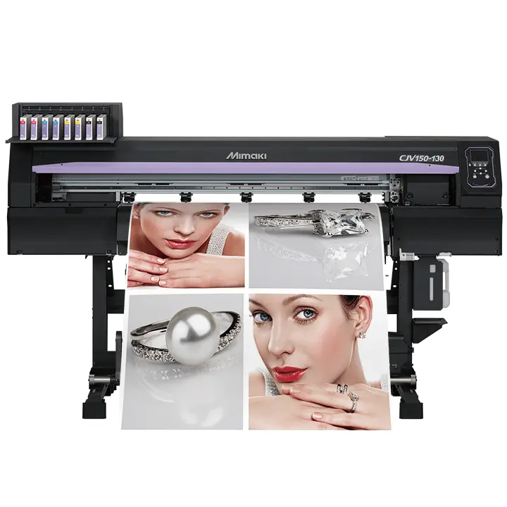$195/Month 54" Mimaki Cjv150-130 Repo Current Model Print/Cut (Printer/Cutter) 54" Inches Plotter With Auto Soaking And Take-Up Unit 1
