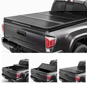Trailfx Hard Trifold Tonneau Cover For Pickup Trucks - Fits 2007-2021 Toyota Tundra 1