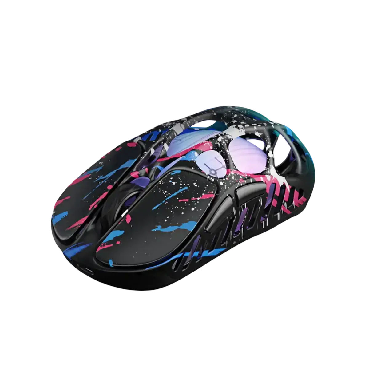 Gravastar - Mercury X Pro Special Edition Neon Graffiti Wireless Gaming Mouse - Bezprzewodowa Myszka Gamingowa 1
