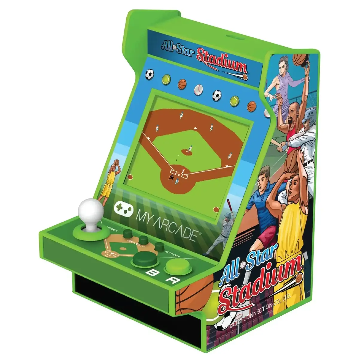 My Arcade - All-Star Stadium Nano Player Dgunl-4123 - Kolekcjonerska Konsola Do Gier Retro 1