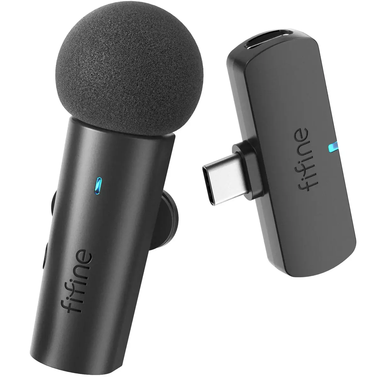 Fifine - Ampligame - M6 Wireless Lavalier Microphone - Bezprzewodowy Mikrofon Krawatowy 1