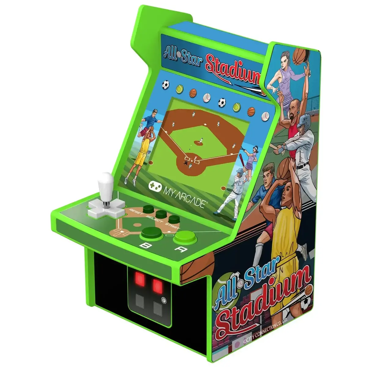 My Arcade - All-Star Stadium Micro Player Dgunl-4126 - Kolekcjonerska Konsola Retro 1