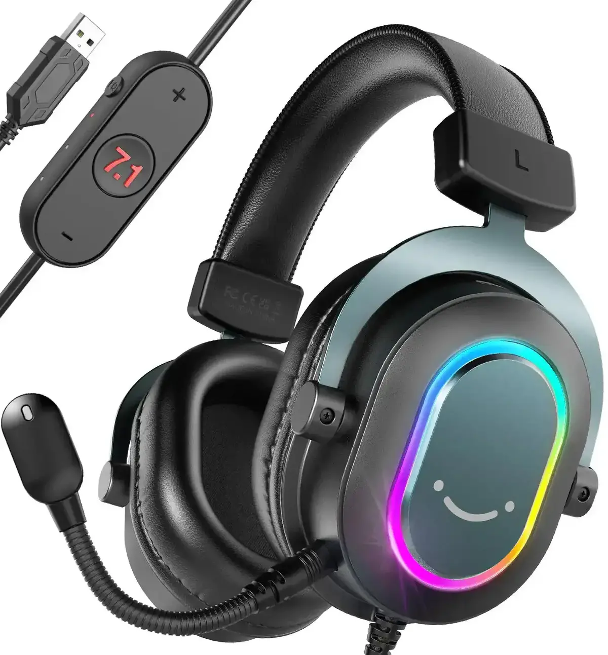Fifine - Ampligame - H6 Gaming Headset - Zestaw Słuchawkowy Usb Dla Graczy 1