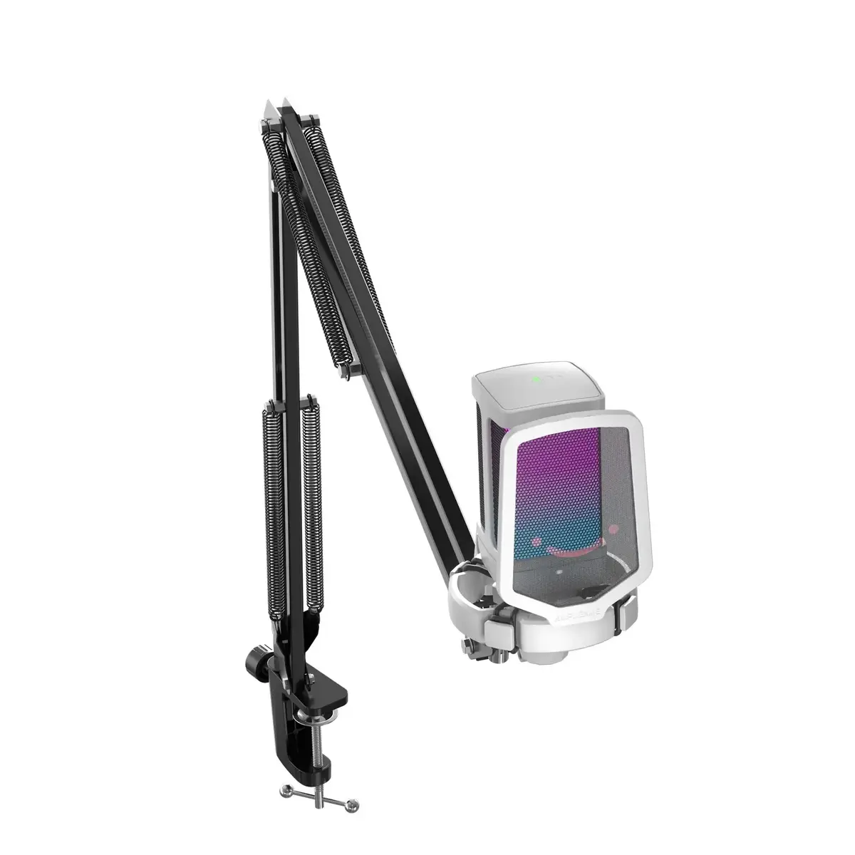 Fifine - Ampligame - Q6t Usb Condenser Microphone With Rgb - Mikrofon Pojemnościowy Studyjny Usb Z Ramieniem 1