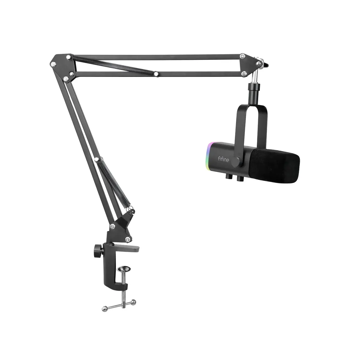 Fifine - Ampligame - Am8t Studio Dynamic Microphone - Studyjny Mikrofon Dynamiczny Xlr/Usb Z Pantografem 1