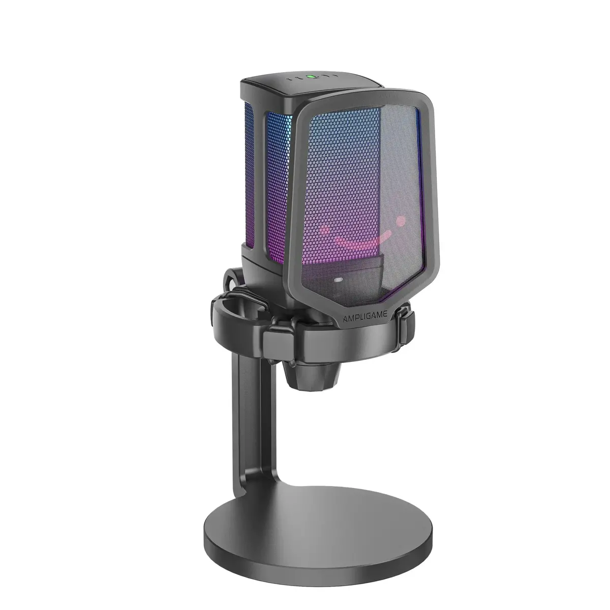 Fifine - Ampligame - Q6 Usb Condenser Microphone With Rgb - Mikrofon Pojemnościowy Studyjny Usb 1