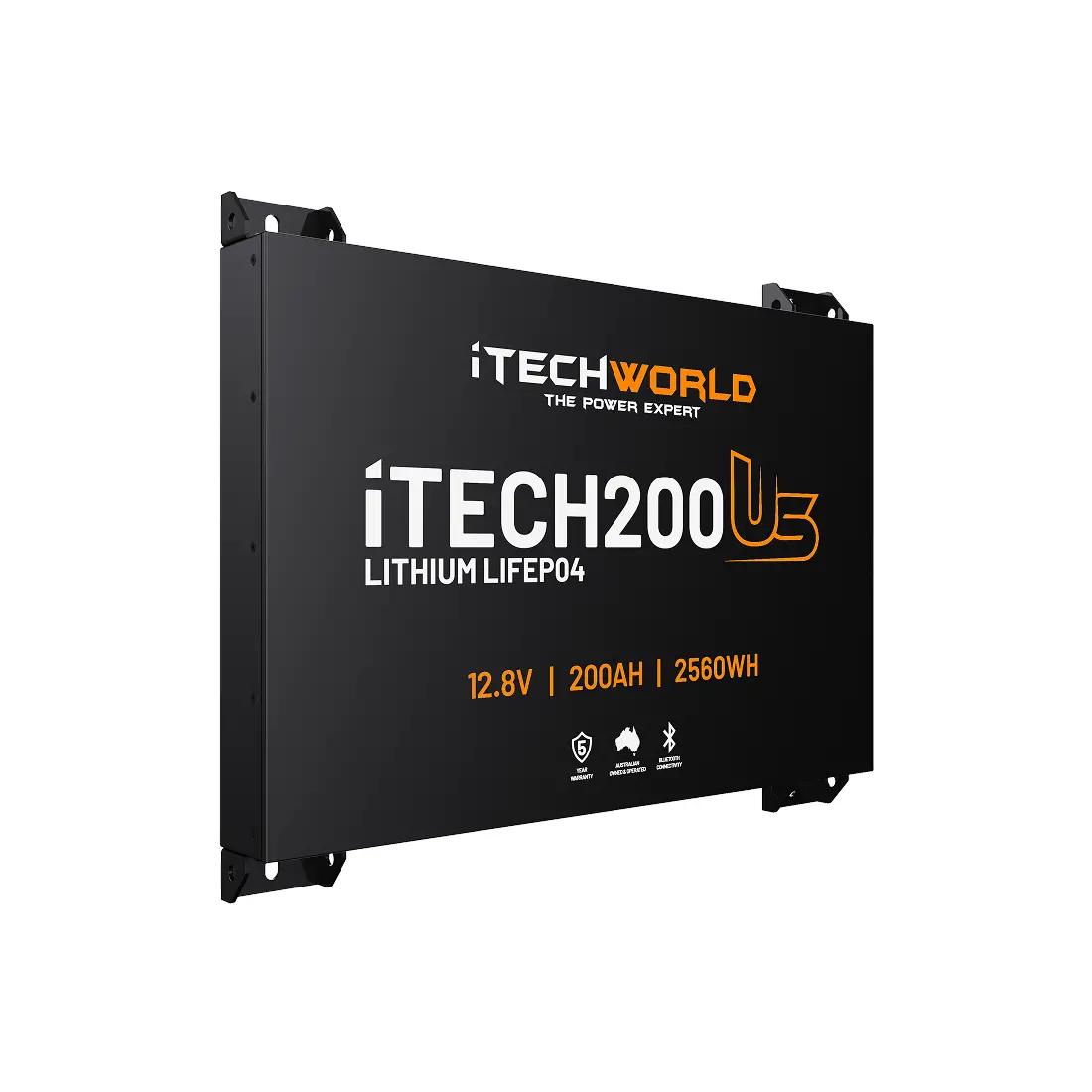 Itech200us | Ultra Slim Deep Cycle Lithium Battery | With Bluetooth Lifepo4 200Ah 1