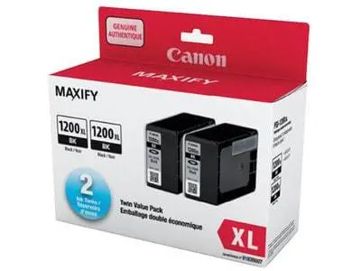 9183B007 Canon Pgi-1200Xl Blk Twn Pk 1