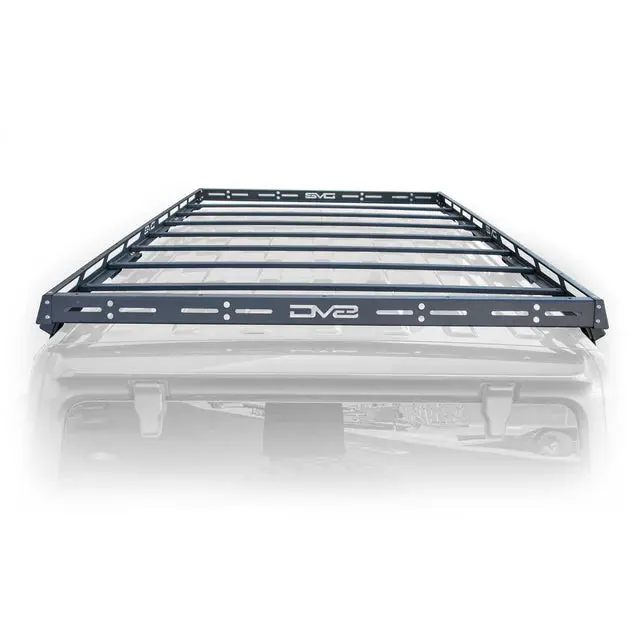 Dv8 Offroad Black Steel Roof Rack Gutter Rail Mount Clamp-On Fit 1
