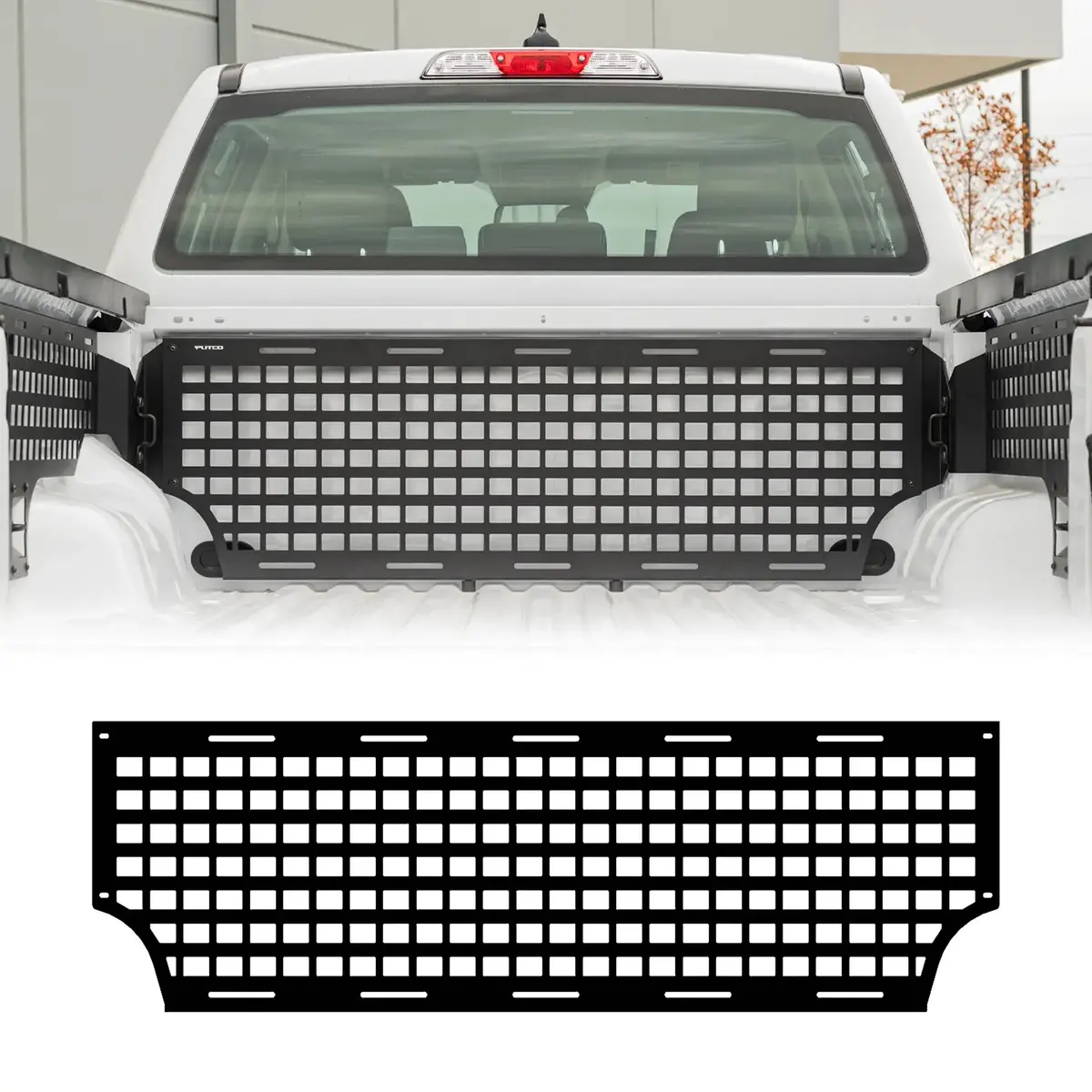 Putco Front Bulkhead Truck Bed Molle Panel For Ford Ranger 2024–2026 1
