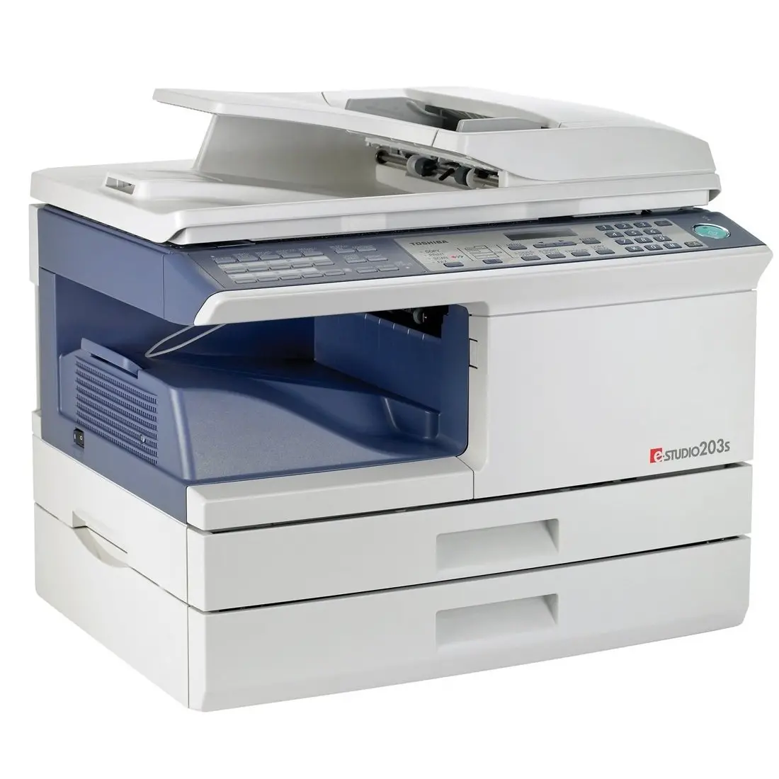 $22.10/Month Toshiba E-Studio 203Sd A4 Monochrome Laser Multifunction Printer Copier Scanner For Office Use 1