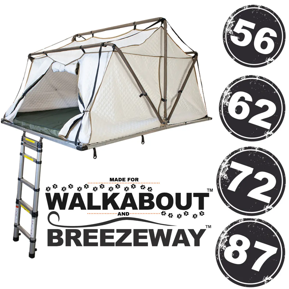 23Zero Winter Insulator For Walkabout 56 & Breezeway 56 (Internal Liner Only) - 4-Season Thermal Upgrade 1