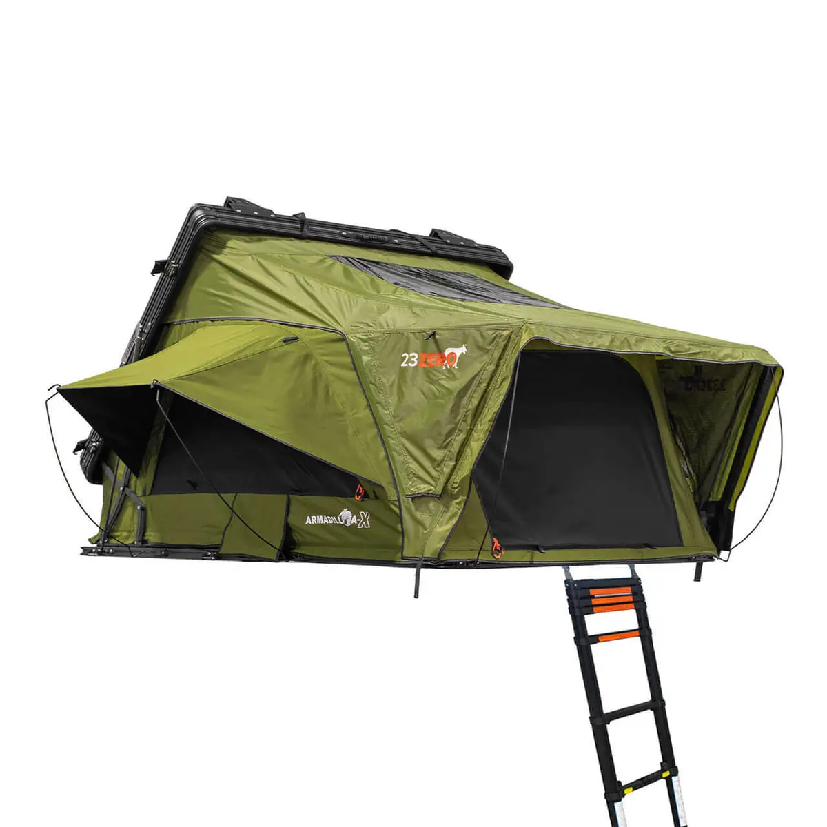 23Zero Armadillo Ax3 Hard Shell Roof Top Tent For Pickup Trucks & Suvs - 4 Season, 2-Person 1