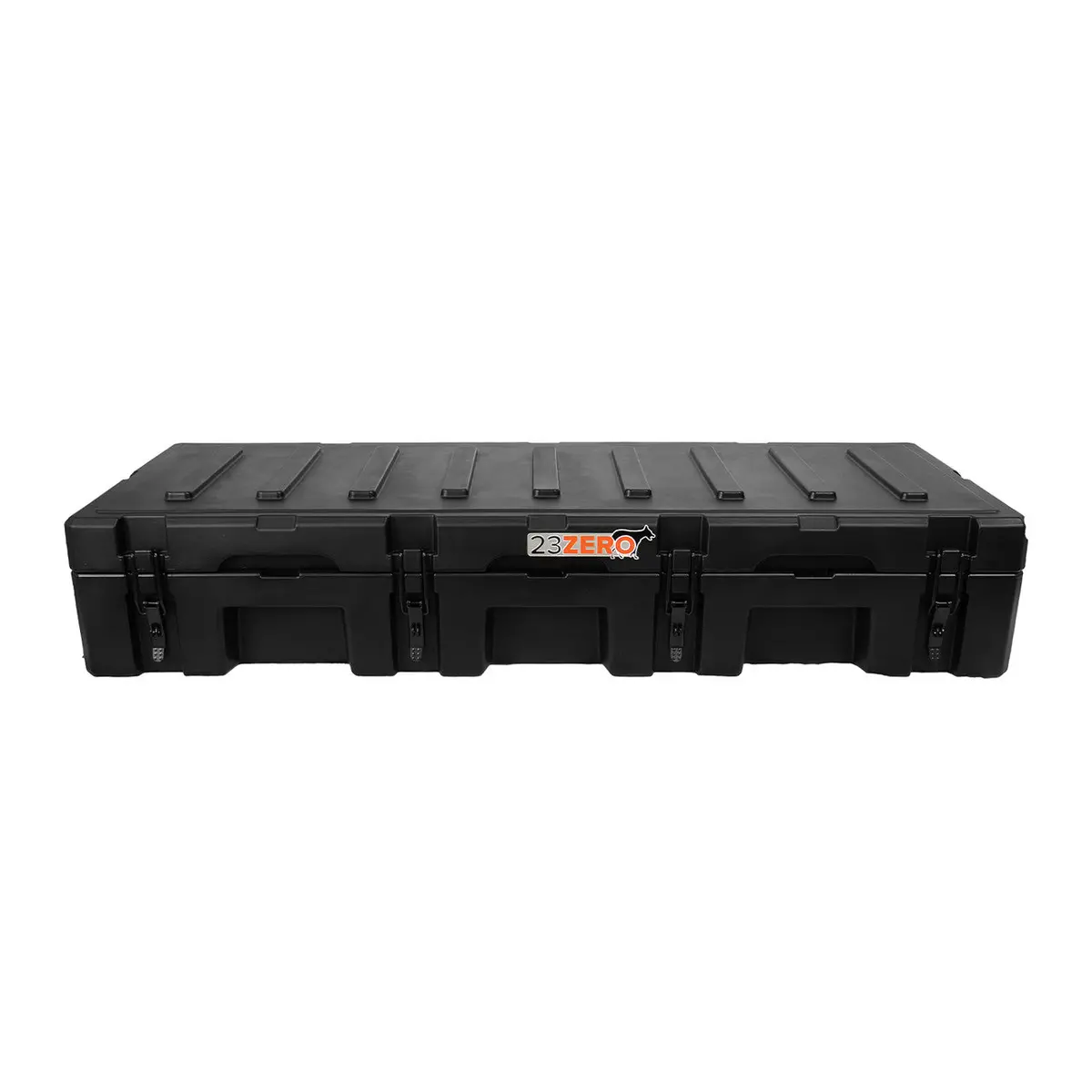 23Zero 102L Black Overland Gear Storage Box For Pickup Trucks, Suvs & Crossovers - Lockable And Stackable Heavy-Duty Travel Box 1