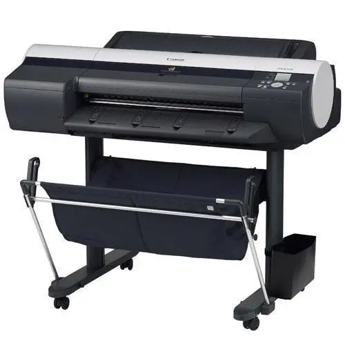 Pre-Owned 24" Canon Imageprograf Ipf6100 Large Format 12-Color Graphic Arts Printer With Stand 1