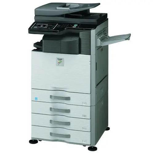 Sharp Mx-2615N 2615 Color Copier Laser Printer Copier Scanner 11X17 Stapler Repossessed 1